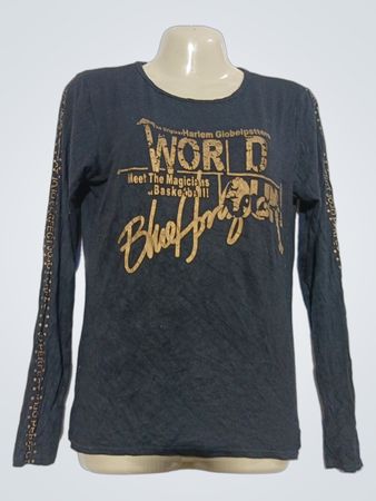 Langarm-T-Shirt mit Grafikdruck