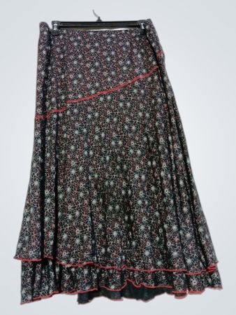 Griffon Blumenmuster Maxi-Rock