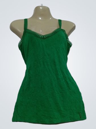 Morgan De Toi Green Cami Top