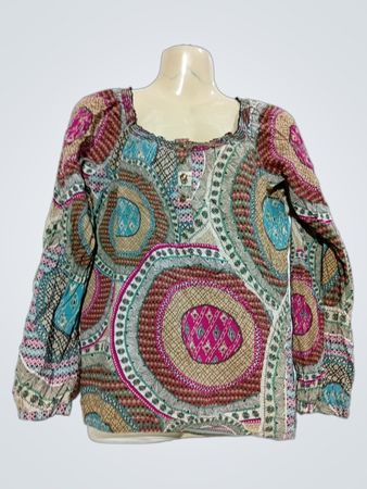 Cache Cache Damenbluse mit Langarm und Print