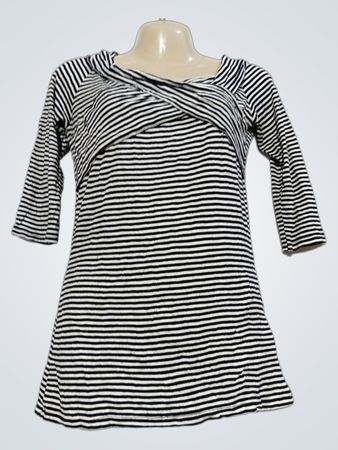 SANDRO FERRONE gestreiftes Top