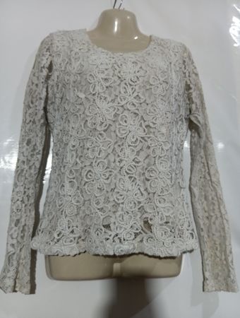 Morgan Lace Langarm-Top