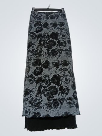 Jennyfer Maxirock mit Blumenmuster