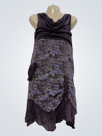 Cache Cache geblümtes, mehrlagiges Kleid