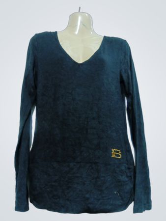 BLOOM TRENDS Langarm V‑Ausschnitt Oberteil