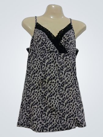 Morgan Cami-Top mit Leopardenmuster