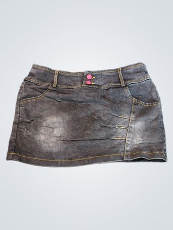 Jupe en denim mini pour femmes Lisuo taille M