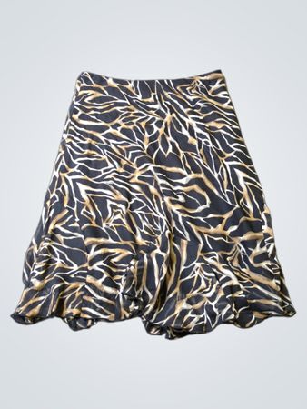 Dressbarn Tierdruck Midi-Rock