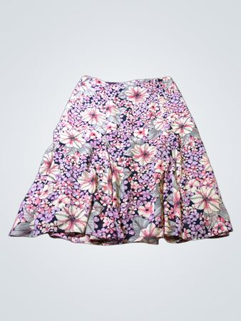 Sag Harbor Petite Floral Skirt