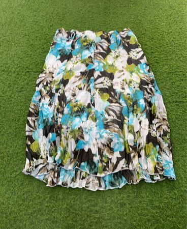 CANDA COLLECTION Damen Rock mit Blumenmuster