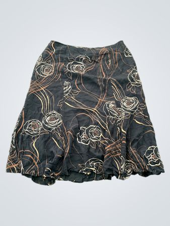 YOUR6th SENSE Klassischer Stil bei C&A Schwarzer Blumenrock