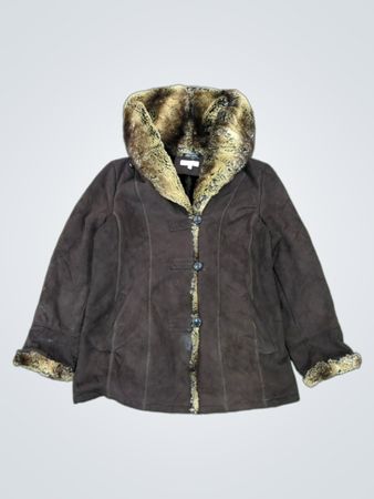 Jaqueta com Capuz de Pelo Sintético Jessica