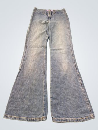 Fishbone Flared Jeans
