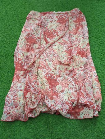 Studio Mode Blumenmuster Midi-Rock