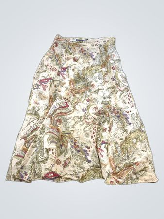 JONES WEAR Blumenmuster Midi-Rock
