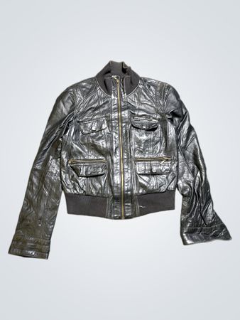 Veste en cuir TRF Collection