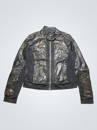 Veste en cuir slim fit ARMA WOMEN