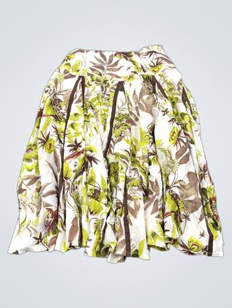 El Corte Inglés Floral Print Skirt