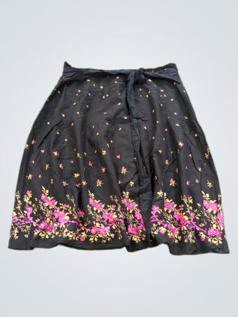 Mix Nouveau New York Floral Print Wickelrock