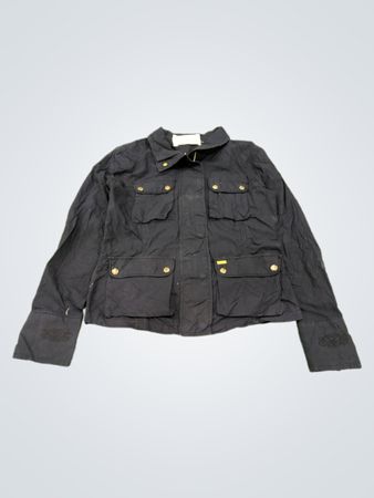Rifle Jeans Schwarze Jacke