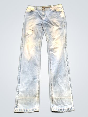 Desigual Damen Hellwasch-Denim-Jeans