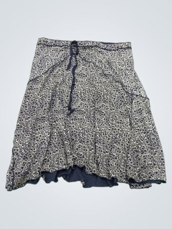Max Studio Floral Print Midi Rock