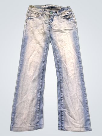 Novantasei Damenjeans mit Pailletten-Taschen