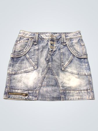 IL'DOLCE JEANS Denim Skirt