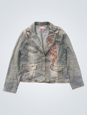 SUKO Jaqueta de Denim