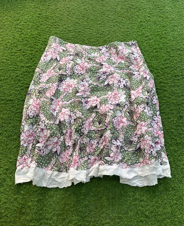 ea Blumenmuster Rock