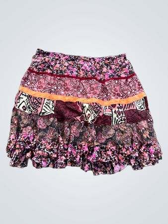Solitaire Los Angeles Patchwork Rüschensarong