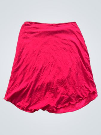 Roter Wickelrock