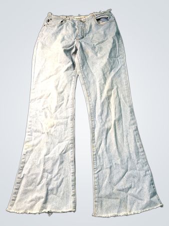 it.jeans Light Wash Flared Denim Jeans