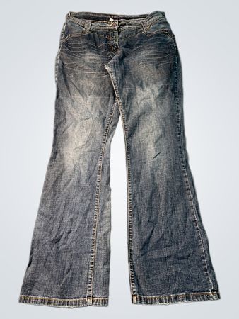 LA CITY Damen Flared Jeans