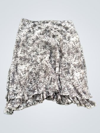 Sigma Rüschenteller Floral Print Rock