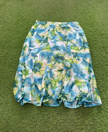 Tanjay Petite Floral Print Skirt