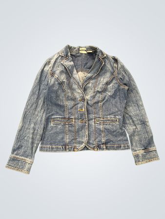 St. Johns Bay Women's Stretch Denim Blazer