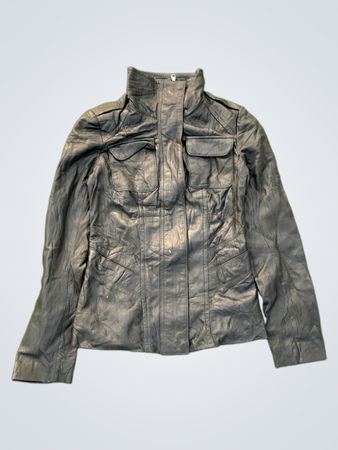 DANIER Black Leather Jacket