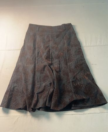 Club Monaco Paisley-Muster A-Linien-Rock