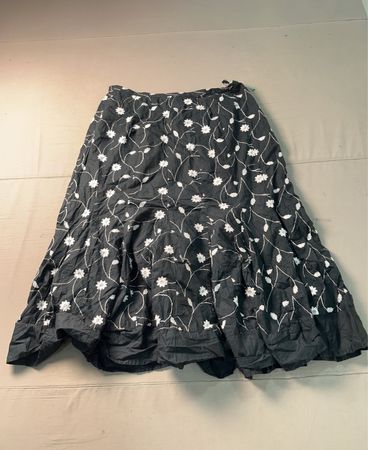 JM Collection Floral Midirock