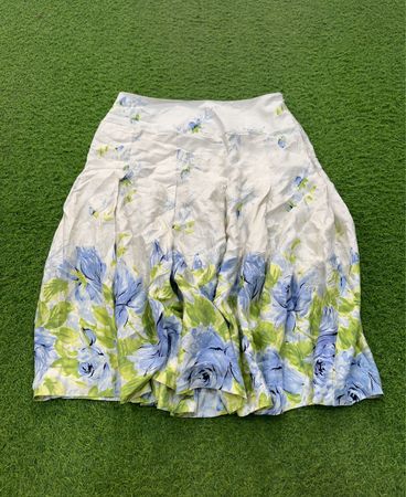 Nine West Floral Midirock