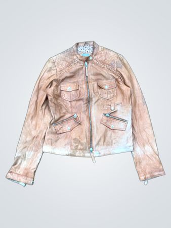 Veste en cuir Maddison pour femmes