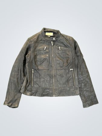 Michael Kors chaqueta de cuero