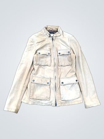 Marc O'Polo レディース ベージュ レザージャケット
