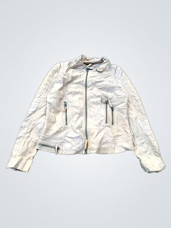 Jaqueta biker de couro Easy by Jones
