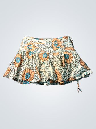 GRAB Minirock mit Blumenmuster
