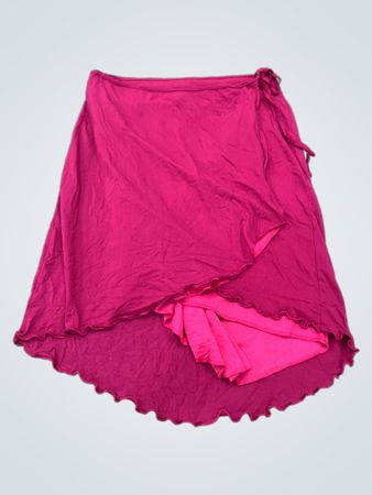 WANTED Clothing Company Roter Wickelrock