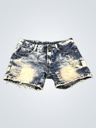 Destroyed-Jeansshorts
