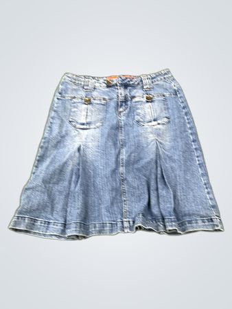 CALAMBOLA Jeans Denim A-Linien-Rock