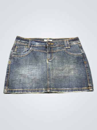 Denim-Leben von Pinkis Mini Skirt